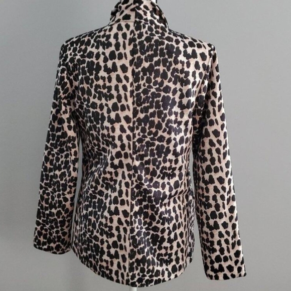 Nwt angashion leopard blazer medium - Picture 7 of 10
